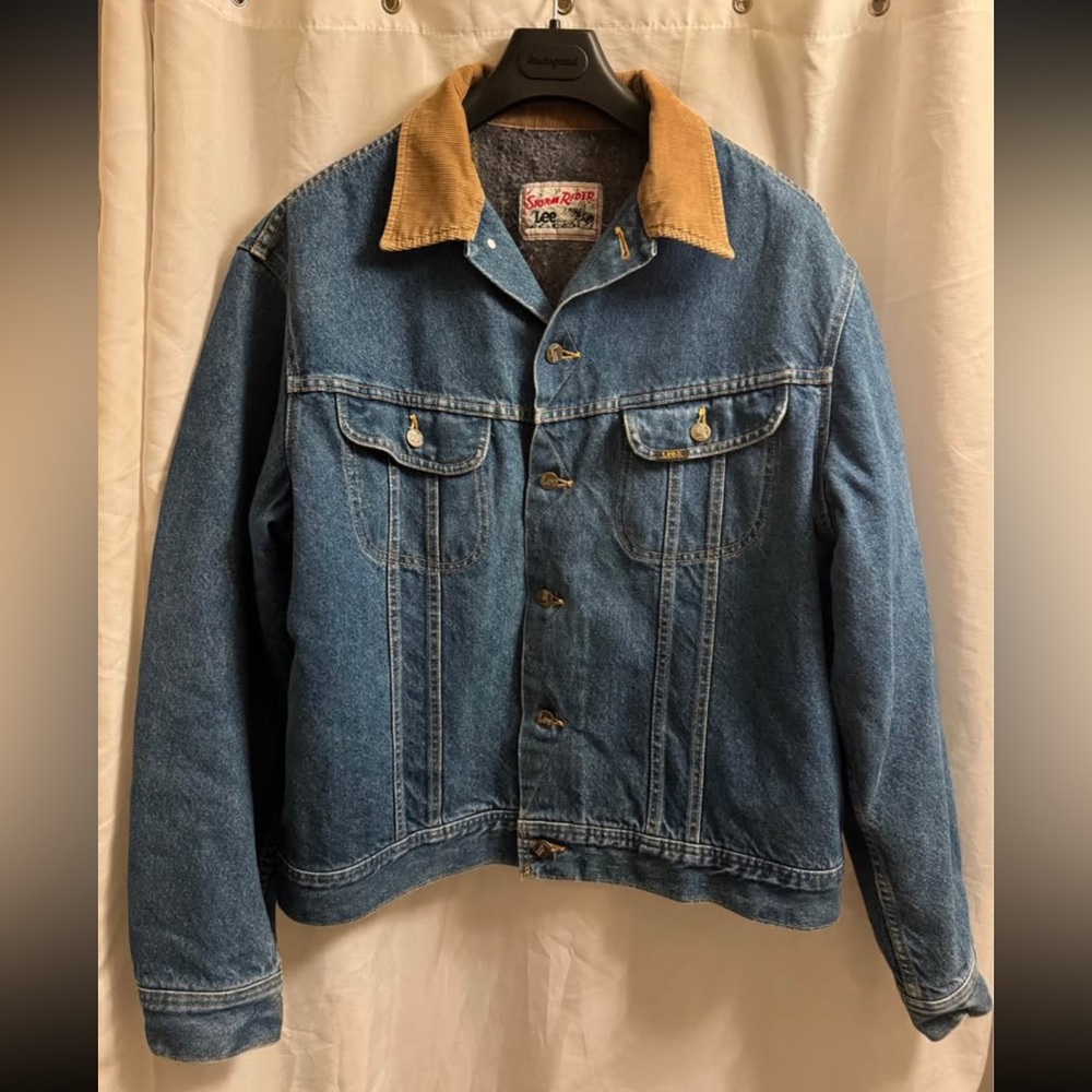 Vintage Lee Stormrider Denim Jacket (46R)